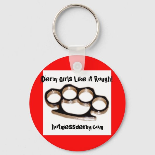 Porte-clés Derby Girls Like it Rough !, chaud... (Recto)