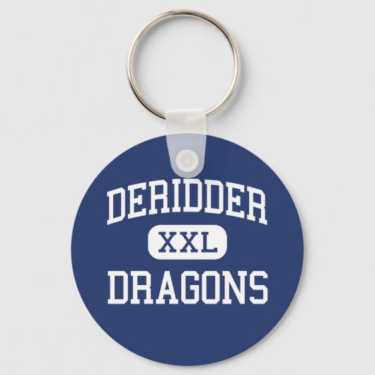 Porte-clés DeRidder - Dragons - High - DeRidder Louisiana (Recto)