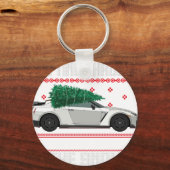 Porte-clés dérivant dans la neige (Recto)