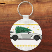 Porte-clés dérivant dans la neige 2 (Recto)