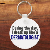 Porte-clés Dermatologue En Journée (Recto)