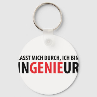 Porte-clés Dernier mich durch ich bin Ingenieur