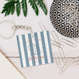 Porte-clés Dernier toast sur la Bachelorette Côte