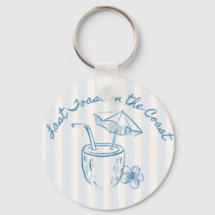 Porte-clés Dernier Toast sur la Côte Design pour Enterrement 