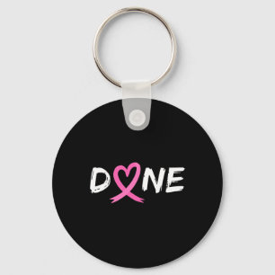 Porte-clés Dernière Journée De Radiation Chemo Cancer Du Sein