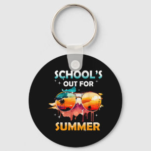 Porte-clés Dernière Journée D'École Sortie Pour Les Enseignan