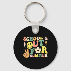 Porte-clés Dernière Journée D'École Super Sortie Pour L'Été T