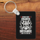 Porte-clés Derrière chaque ingénieur - Mécanique (Recto)