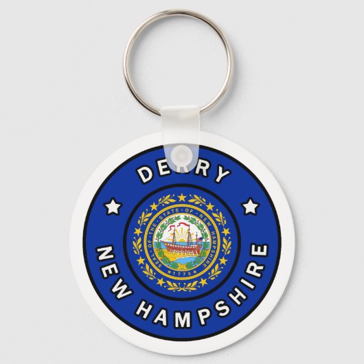 Porte-clés Derry New Hampshire (Recto)
