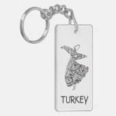 Porte-clés Derviche de tourbillonnement (Devant gauche)