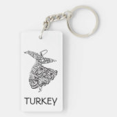 Porte-clés Derviche de tourbillonnement (Dos)