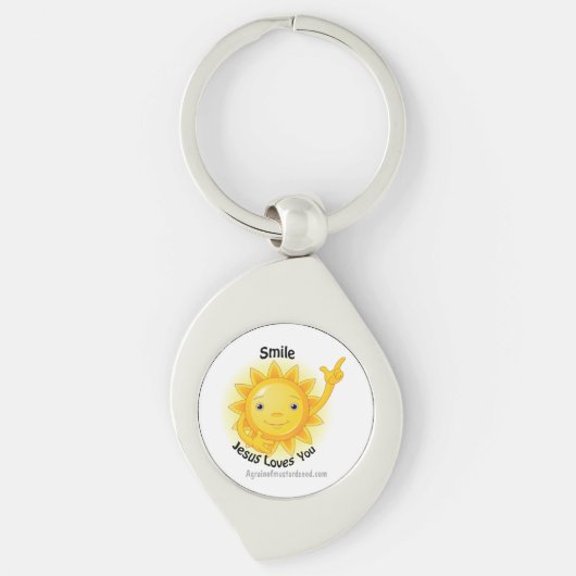 Porte-clés Des amours de Jésus vous le customisez (Devant)