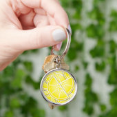 Porte-clés Des coins de citron funky ! (main)