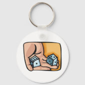 Porte-clés Dés de roulement (Recto)