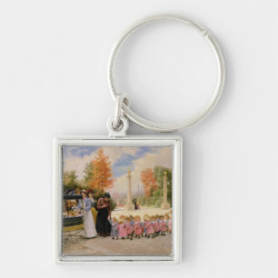 Porte-clés DES Enfants de promenade