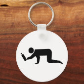 Porte-clés Des gens ivres (Recto)