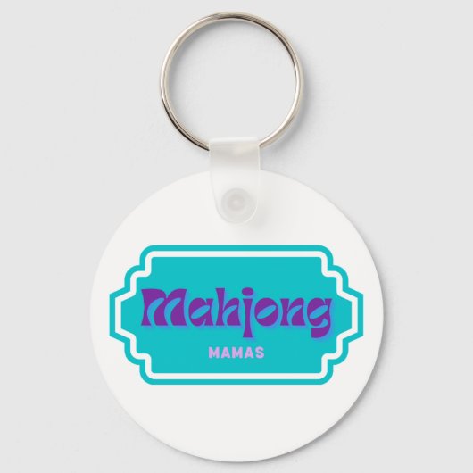 Porte-clés des mamans Mahjong (Recto)