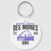 Porte-clés Des Moines (Recto)