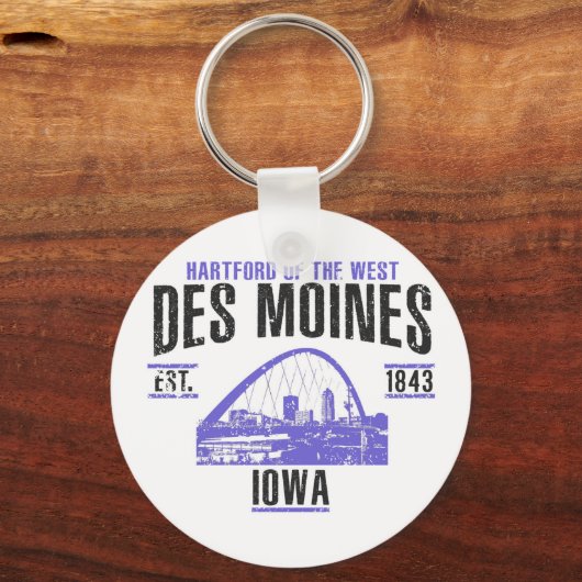 Porte-clés Des Moines (Recto)