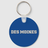 Porte-clés Des Moines Iowa (Recto)
