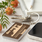 Porte-clés Des Moines, Iowa (Devant droit)