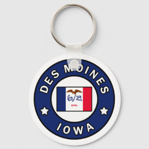 Porte-clés Des Moines Iowa