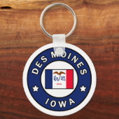 Porte-clés Des Moines Iowa (Recto)