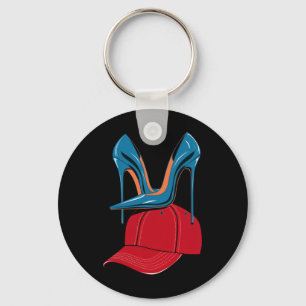 Porte-clés Des talons sur l'élection Casquette de Red MAGA 20