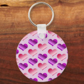 Porte-clés Des tas de coeurs (Recto)