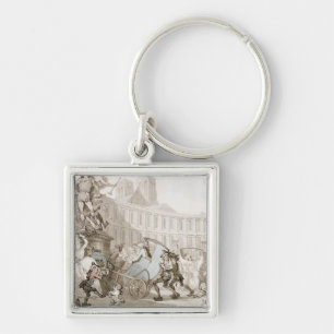 Porte-clés DES Victoires, Paris, c.1789 d'endroit de La (à