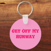 Porte-clés Descendre De Ma Piste (Recto)