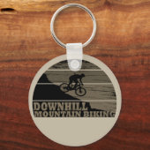 Porte-clés descente en VTT (Recto)