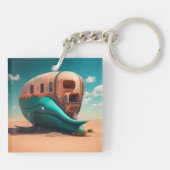 Porte-clés Desert whale house (Dos)