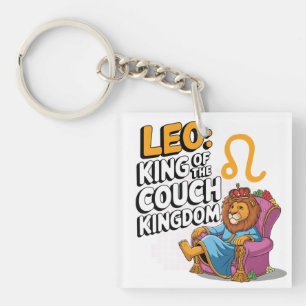 Porte-clés Design amusant Zodiac Leo