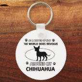 Porte-clés Design Chihuahua (Recto)