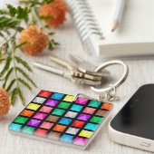 Porte-clés Design coloré (Devant Droit)