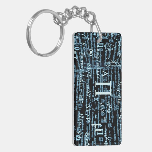 Porte-clés Design d'algèbre (Devant gauche)