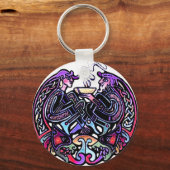 Porte-clés Design d'art celtique (Recto)