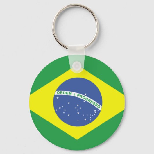 Porte-clés Design de Brazil Flag (Recto)
