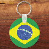 Porte-clés Design de Brazil Flag (Recto)