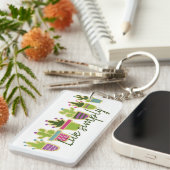 Porte-clés Design de cactus mignons (Devant droit)