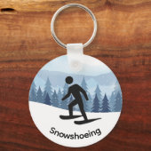 Porte-clés Design de raquettes (Verso)