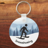 Porte-clés Design de raquettes (Recto)