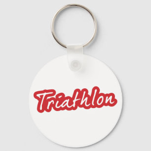 Porte-clés Design de triathlon cool