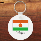 Porte-clés Design du drapeau du Niger (Recto)