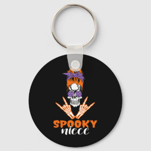 Porte-clés Design éffrayant nièce Pour Halloween Drôle Crâne