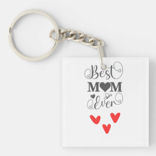 Porte-clés Design élégant pour le coeur et le papillon pour l