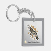 Porte-clés "Design Flash classique" (Devant gauche)