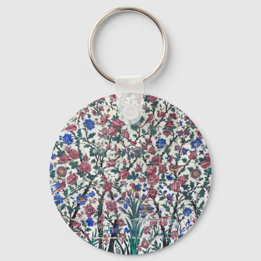 Porte-clés Design floral perse (Recto)