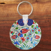 Porte-clés Design floral turc (Recto)